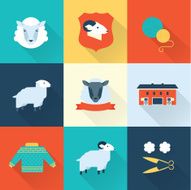sheep vector set N3