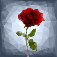 polygonal rose