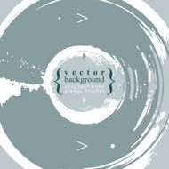Abstract vector background illustration real ink brush N4