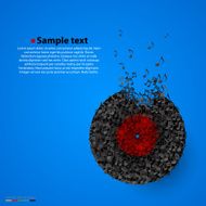 Abstract music background vector illustration N2