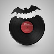 Bat vinyl disk