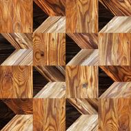 Abstract paneling pattern - seamless background wooden texture N3