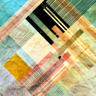 Abstract geometric pattern N177