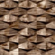Abstract paneling pattern - seamless background wooden surface