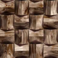 Abstract paneling pattern - seamless background wood