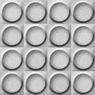 Abstract paneling pattern - seamless background cassette floor N18