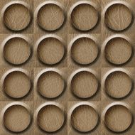 Abstract paneling pattern - seamless background leather texture N8