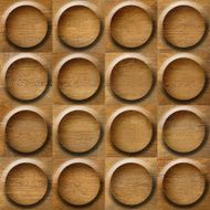 Abstract paneling pattern - seamless background wood texture N10
