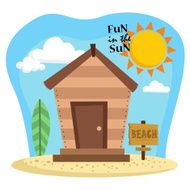 Beach Cabin
