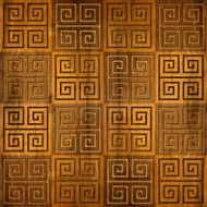 Abstract paneling pattern - seamless background cassette floor N20