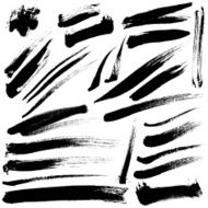 Brush strokes N25