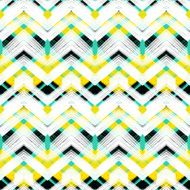 Multicolor hand drawn pattern zigzag N8