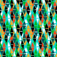 Vector seamless bold harlequin pattern N6