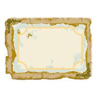 vintage frame for text
