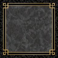 Marble Background with Gold Frame