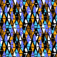 Vector seamless bold harlequin pattern N7