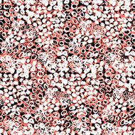 Hand painted vector pattern with splatters N2