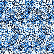 Hand painted vector pattern with splatters N3