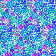 Hand painted vector pattern with splatters N7