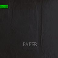 abstract background with old crumpled black paper texture