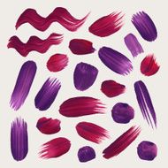 Vector paint stains N2