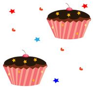 Raster cupcakes