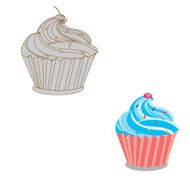 Raster cupcakes N25