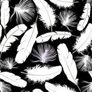 Feather Seamless Background N10
