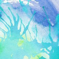 Abstract colorful painted watercolor splash and stain N3