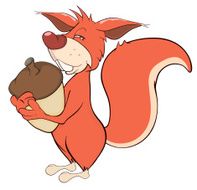 Squirrel Cartoon N3