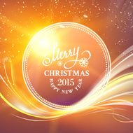 Futuristic christmas card