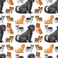 Seamless dog N4