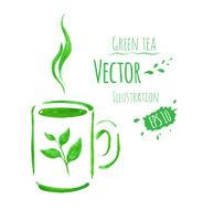Cup of green tea N4