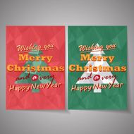 Christmas Tree Vector Background N3