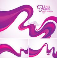 flow abstract background