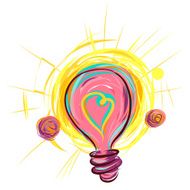 Heart bulb