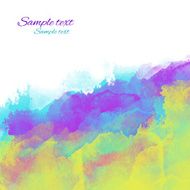 Colorful watercolor background N72