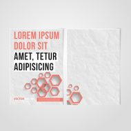Flyer template back and front design N13