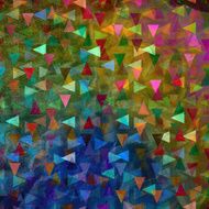 Abstract geometric pattern N179