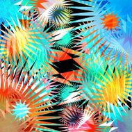Abstract geometric pattern N185