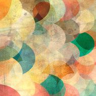 Abstract geometric pattern N190