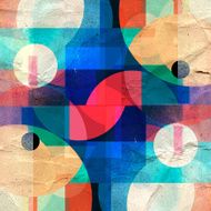 Abstract geometric pattern N195