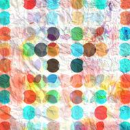Abstract geometric pattern of circles N2