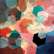 Abstract geometric pattern N204