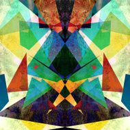 Abstract geometric pattern N205