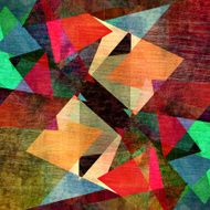 Abstract geometric pattern N209