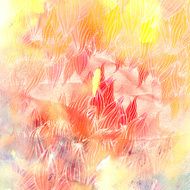Vintage watercolor background N3
