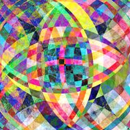 Abstract geometric pattern N215
