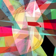 Abstract geometric pattern N228