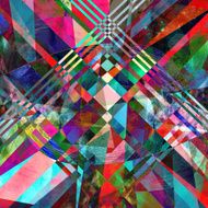 Abstract geometric pattern N230